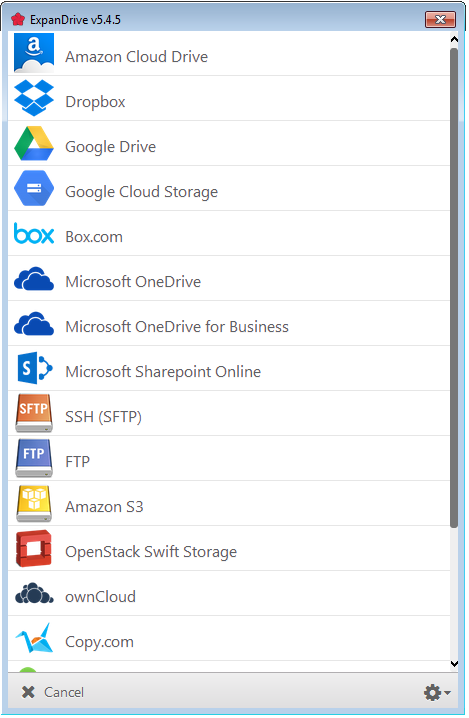 ExpandDrive app.