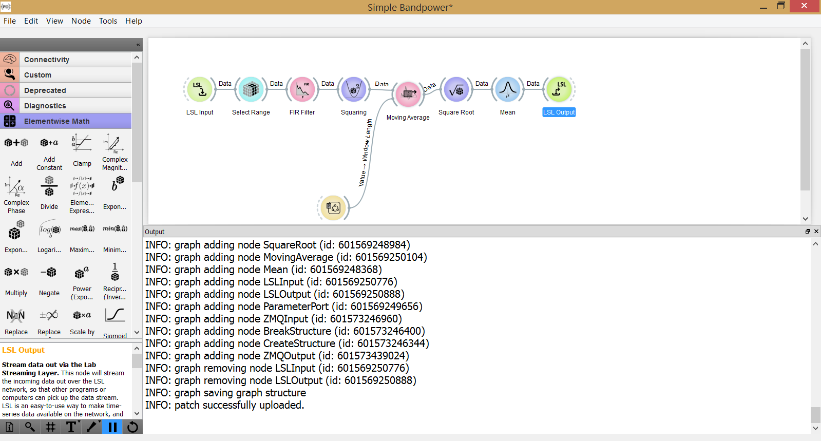 Figure 4. Successful upload